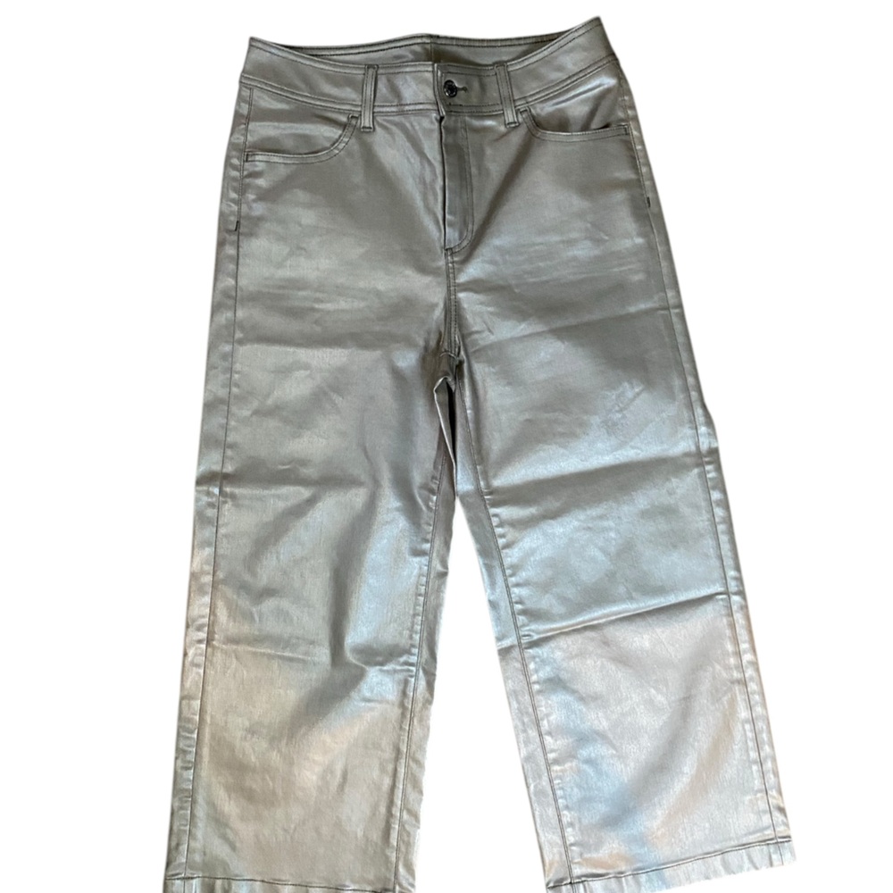 Chicos 10p Shiny Green/Grey pants 10p